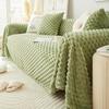 Modern Simple Solid Color Sofa Throw Cover, Universal Non-slip Sofa Towel, Nordic Dust, Anti-Scratch Protection Blanket