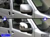 BRIGHTZ Hijet Cargo S700V S710V Chrome Door Mirror Cover 700V 710V 700 710 Hijet Cargo [MIR-SID-334]