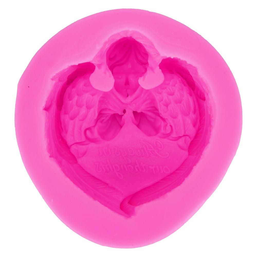 Silicone Candle Mould Pink DIY Cake Mould Soap Mould Chocolate Mould Resin Making