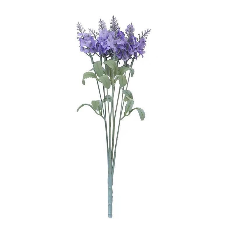 10 Provence Lavendel Kunstblumen Dekorative Hochzeit Zuhause Simulationspflanzen Topfpflanzen Grünpflanzen Künstliche Blumen