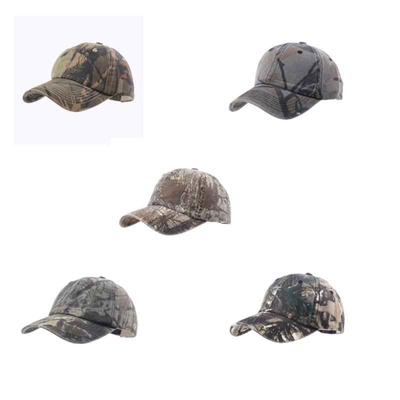 Jungle Camouflage Pattern Baseball Cap for Outdoor Activity Including Hiking Camping and Wildlife Photography Headwear