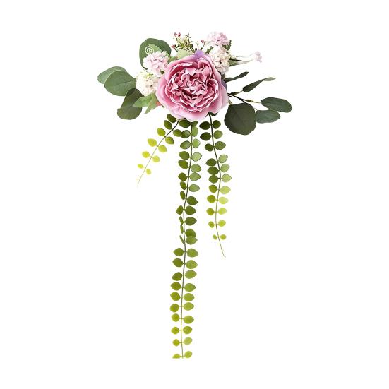 1Pc Artificial Flowers Curtain Tieback Decorative Flower Curtain Tie Realistic Peony Rose Sunflower Curtain