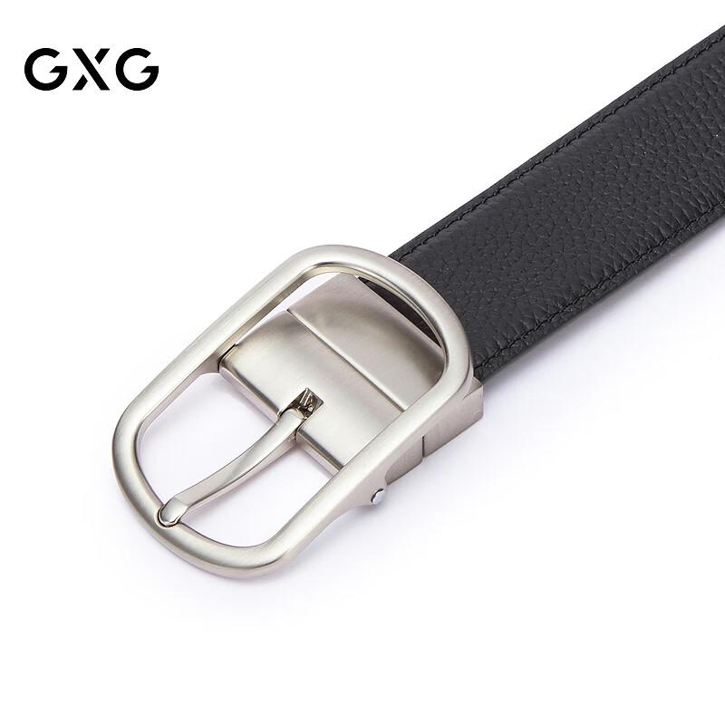

Мужской кожаный ремень GXG в стиле Business Casual с пряжкой-булавкой 120cm