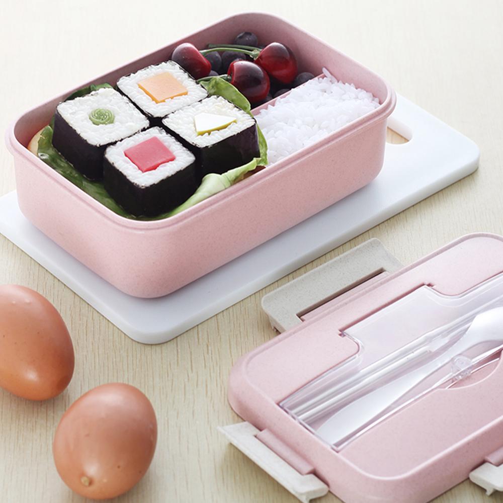 Student and Children's Microwave Oven Lunch Box 3-layer Tableware Separate Lunch Box Office Microwave Fast Food Box Container