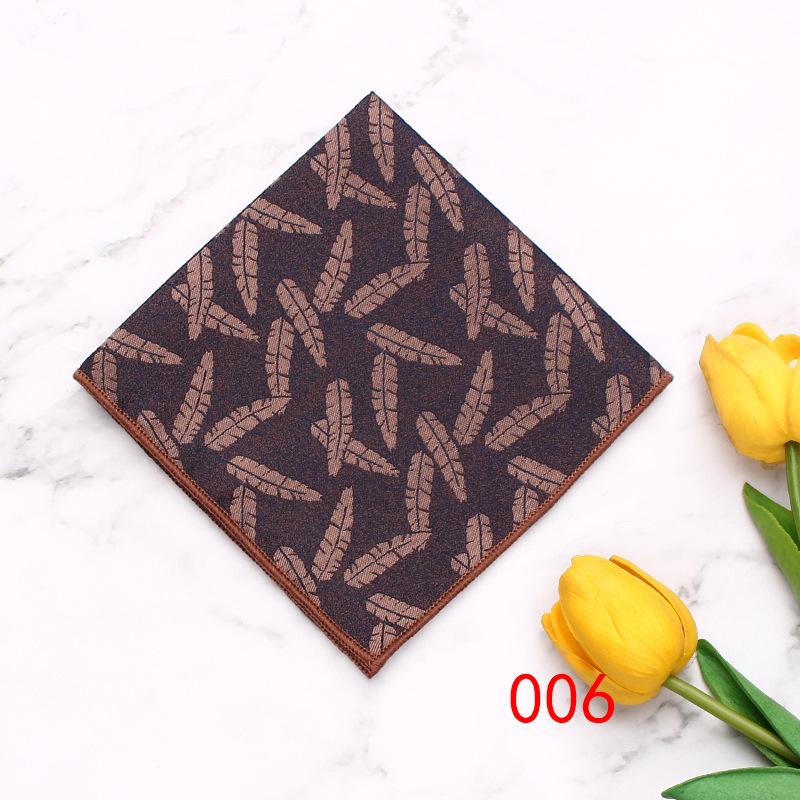 Men'S Pocket Towel Polyester Suit Dress Chest Towel Multi-Color Handkerchief Geometry Square Towel Source Sales
