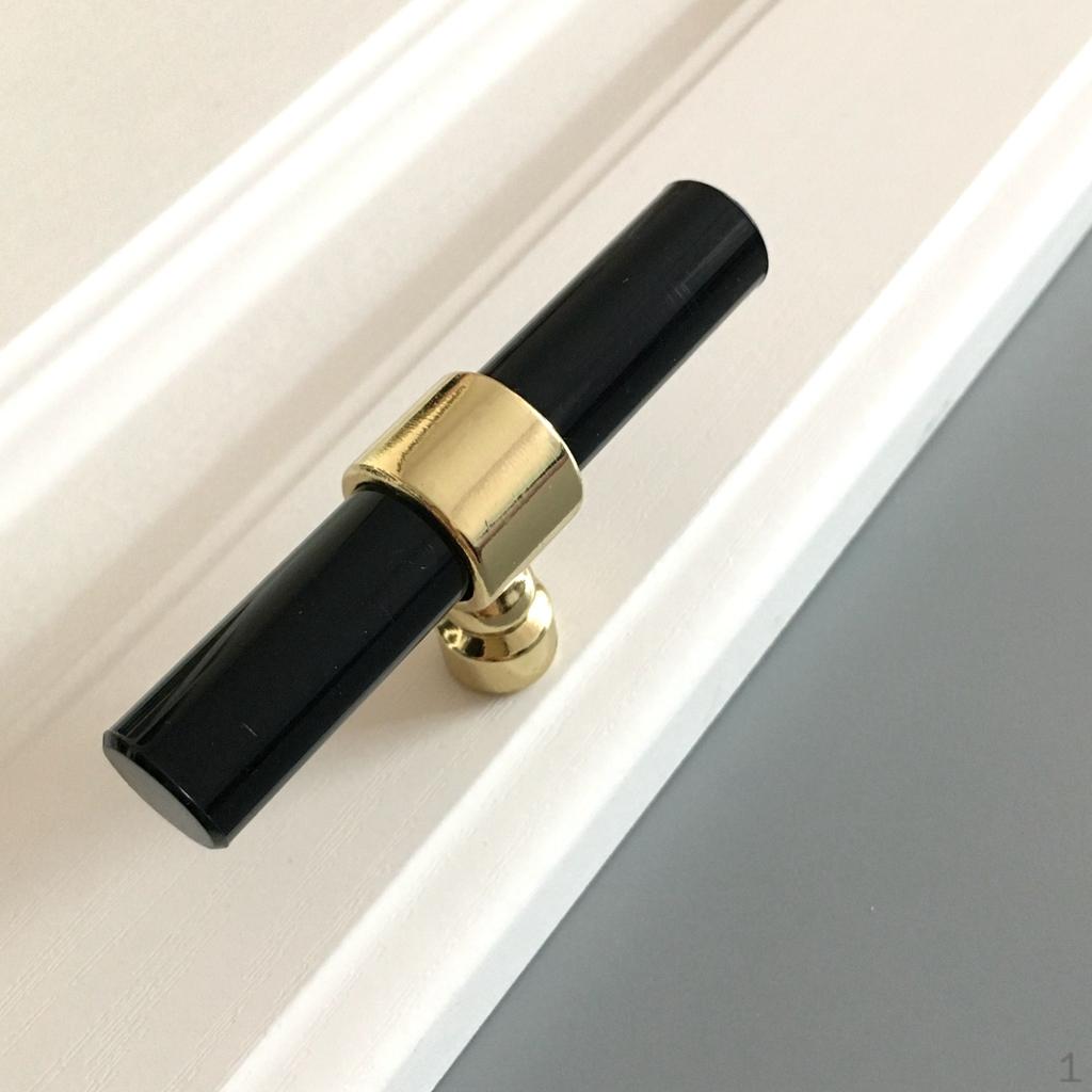 Ручка двери Кухонный шкаф Ящик Шкаф Ручка-кнопка Фурнитура Golden 81mm