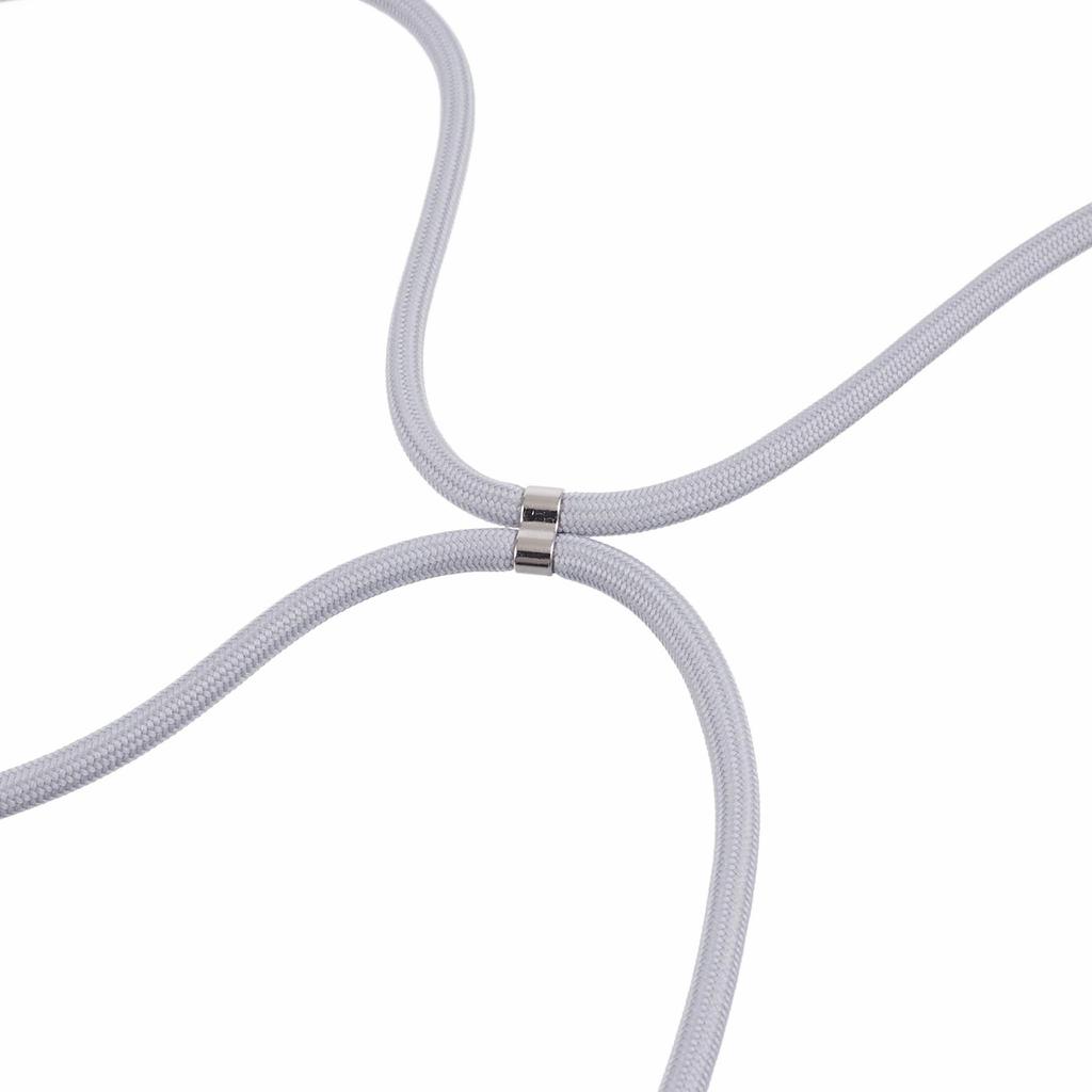 For Samsung Galaxy S21 4G/5G Case Rubberized Fiber Lining Cover with Long Lanyard