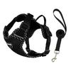 Adjustable Reflective Dog Harness With Leash Small To Medium Dogs Breathable Anti-Escape Chest Vest