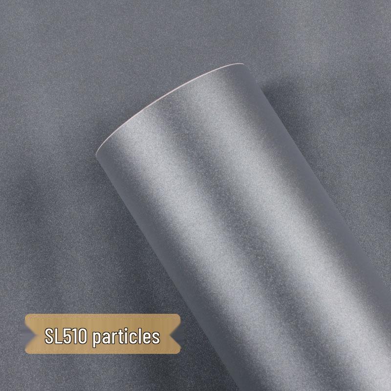 Gold & Silver Brushed Metal Stainless Steel Adhesive Film for Refrigerator, Elevator, and Interior Decor