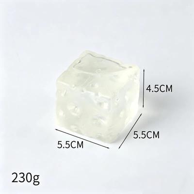 Squishy Ice Cube Fidget Toys With Stretchy Texture Stress Relief For Kids Adults Home Office Daily Play