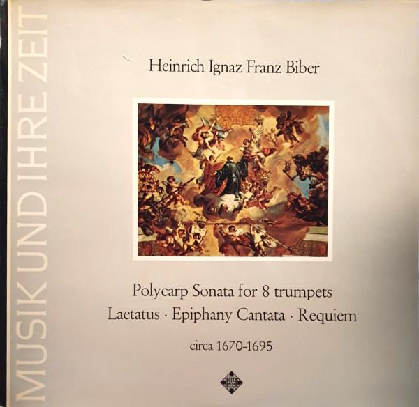 

LP Record HEINRICH IGNAZ FRANZ BIBER St. Polycarp Sonata For 8 Trumpets SAWT9537 Telefunken Europe Classical Used