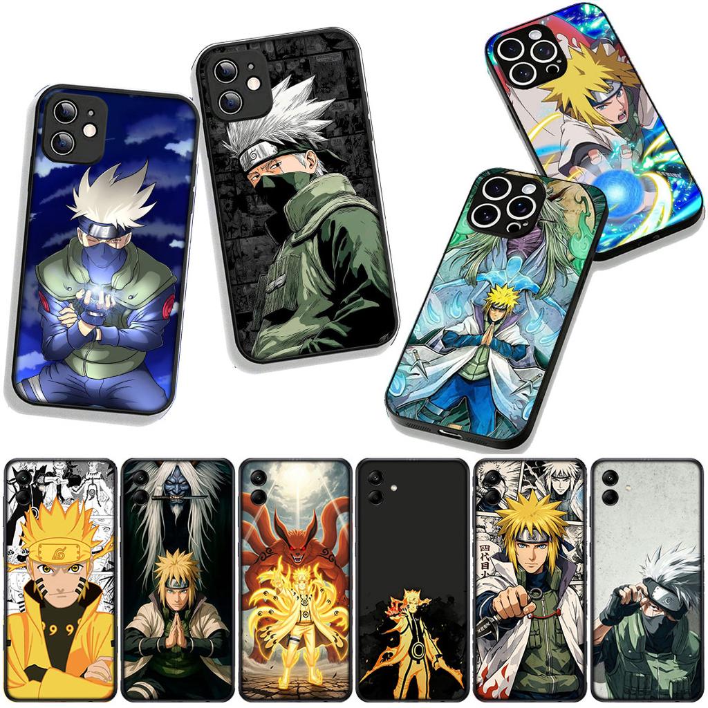 for Apple iPhone 17 16 11 Pro XS Max XR 6 7 8 Plus + 16E SE 2020 Air 5 SE2 Phone Cover Case Namikaze Kakashi Minato Narutos