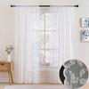 1BUC Stil Pastoral Semi-Opac Material Dantelă Stil Francez Model Floral Protecție Solară 75x60/100/150/200cm