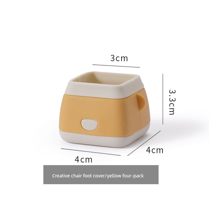 New Silicone Table Mat Multifunctional Mute Non-Slip Wear-Resistant Stool Portable Protective Cover Chair Foot Cover Chair Foot Cover