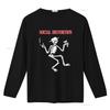 Vintage Social Distortion Skeleton Giant T Shirt Size Medium Rock Band  s vintage Washed Top For Everyday Wear Stylish