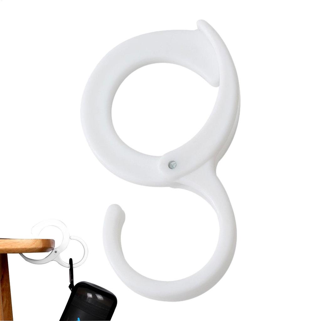 1pcs Windproof S Shaped Hooks Multi-purpose Wardrobe Closet Hook Household Card Position S-hook Ring Buckle With Safety Buckle