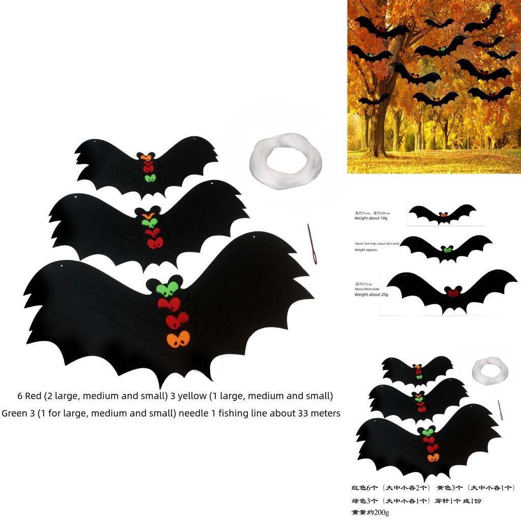 Halloween Felt Adorable Bat Hanging Decor For Enchanting Festivities And Gatherings