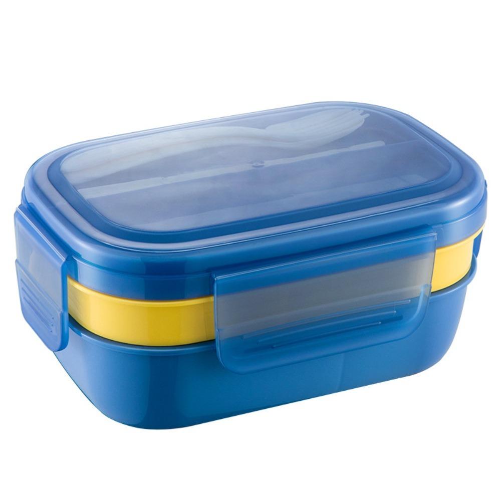 Leak-Proof Lunch Container Heat Resistant Food Storage Box Microwavable Student Lunchbox  Snack