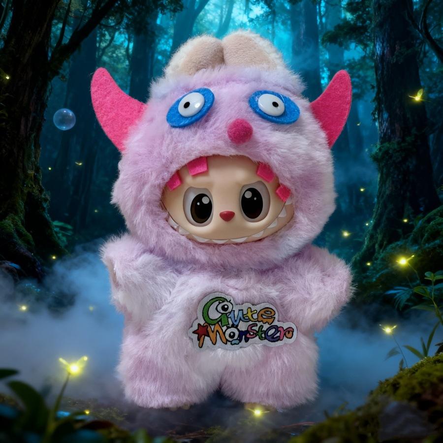 Clothes Only - Suitable for Labubu Baby Clothes, One, Two and Three Generations of Labubu Pendant Dolls Can Wear Christmas Baby Clothes Set