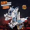 Moc 5 In 1 Creative Electric Rc Mechanical Dragon Model Building Blocks Airplane Assembly Children'S Puzzle Toy Birthday Gift