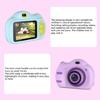 Kids Photography Camera Long Lasting Battery 2.5Hrs Video 16GB Memory Expansion Easy to Carry 5 Minutes Video Capacity