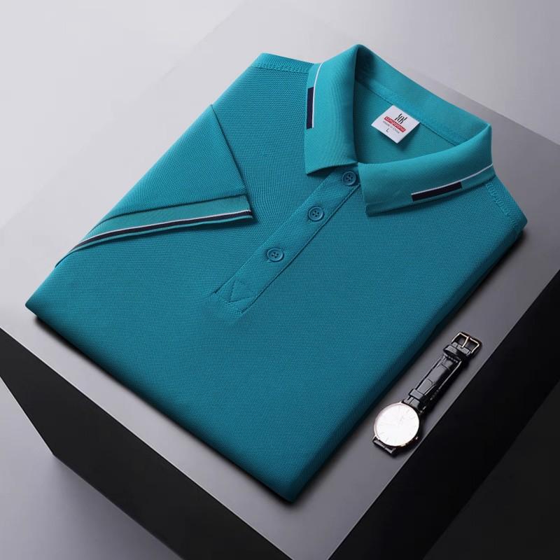 Poloshirt Herren 2024 Mode Casual Neues Design Top Hochwertiges Business Luxus Persönlichkeit