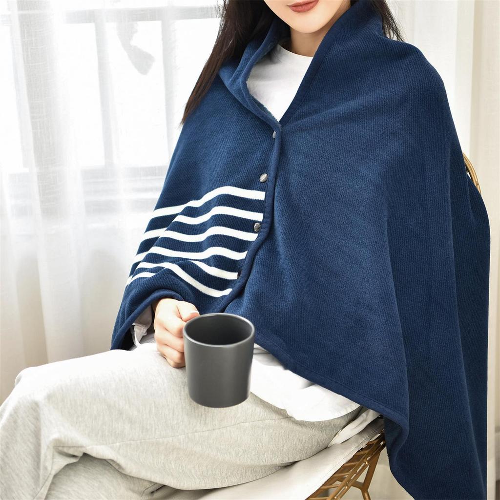 Premium Cozy Fleece Blanket - Warm, Thick, Multi-Functional for Autumn and Winter