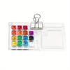 Acrylic Mini Watercolor Palette Empty 8/15 Grid Portable Paint Box Travel Painting Watercolor Packaging Paint Tray Art Supplies