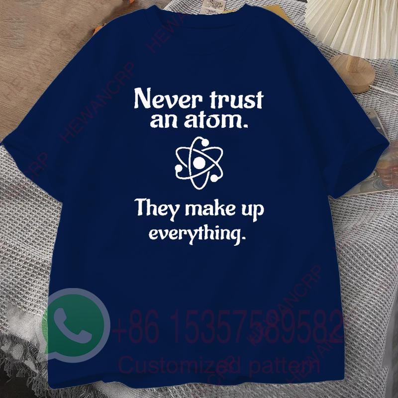 Science Chemistry TShirt Mens Tracksuit Cotton Casual Sportswear Crew Neck Pullover Short Sleeve Breathable Summer Streetwear