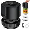 Kit Sellador al Vacío Eléctrico para Frascos Mason, Inalámbrico, para Frascos Mason de Boca Ancha Fermentación con Mason