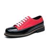 Leather Men Shoes Casual Lace Up High Quality Business Platform Shoes Classic Low Heel Leather Premium Luxurious Oxford Shoes