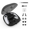 JYS JYS-P5207 For Sony PS5/PS5 Elite Controller Transparent Window Storage Bag with Accessories