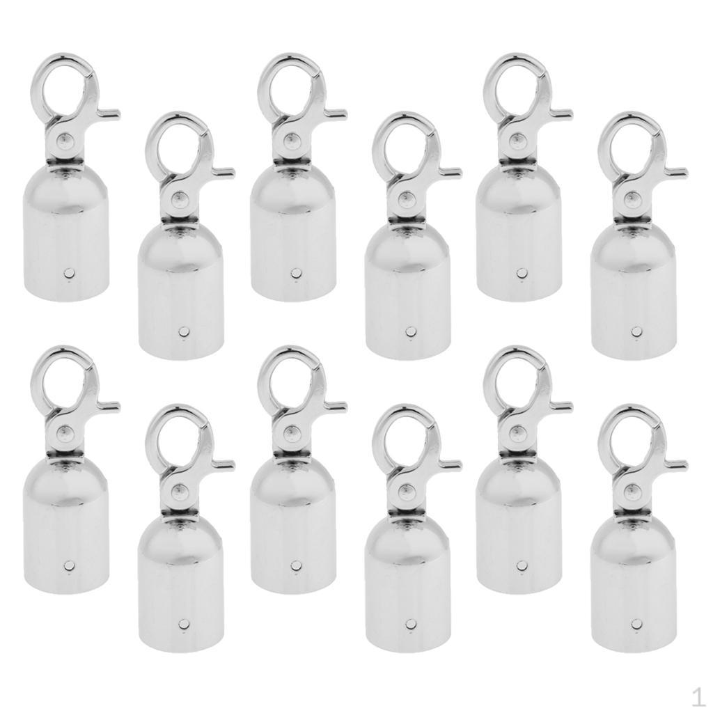 

12 шт. Заглушки для концов шнура с .5