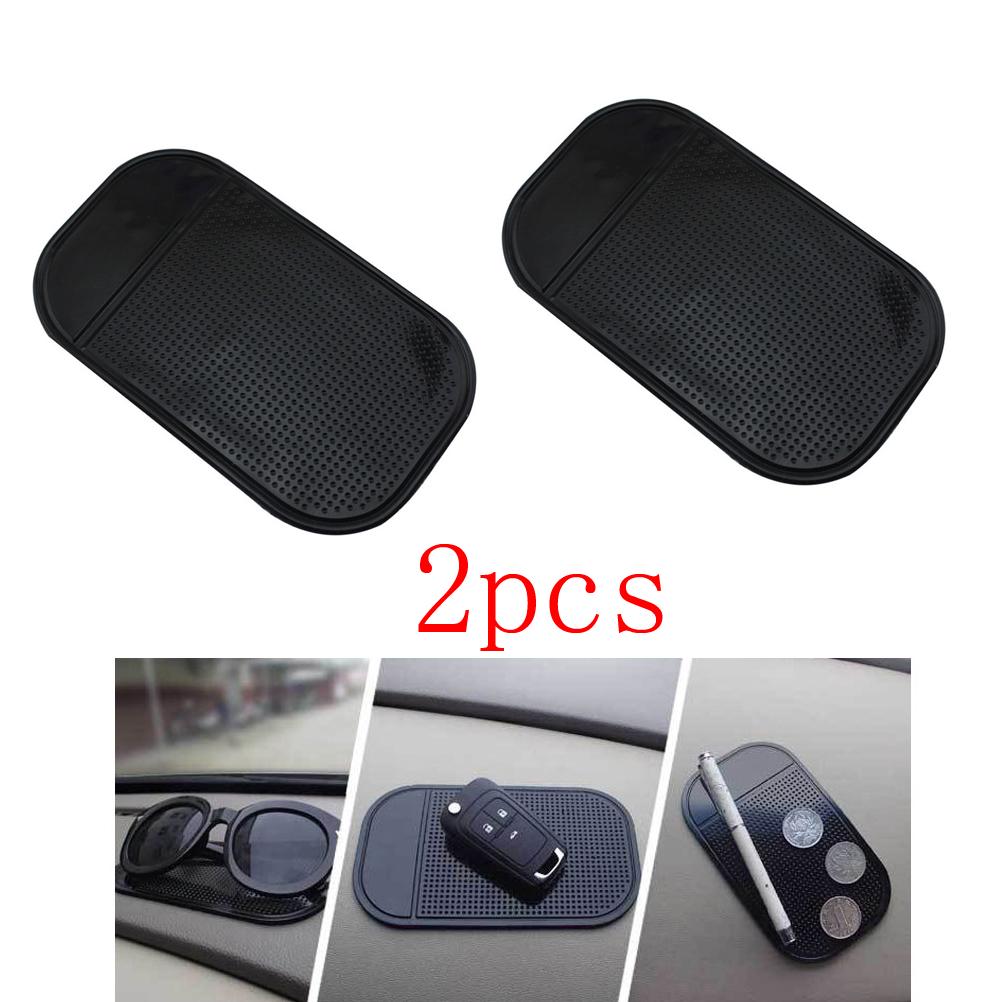 

2шт противоскользящая автомобильная гелевая прокладка нескользящая универсальная держатель мат для солнцезащитных очков, брелоков, сотового телефона