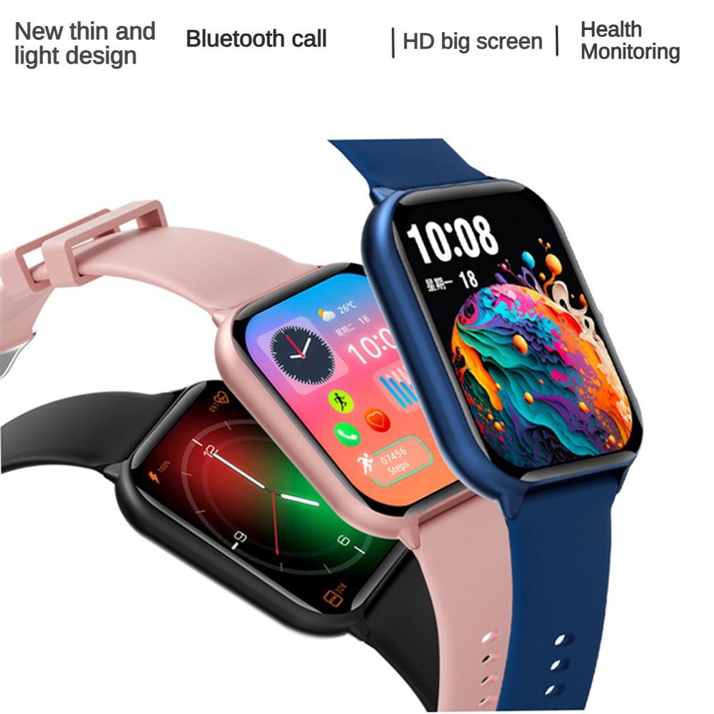 YurKem Smart Watch Ανδρικό Γυναικείο 1,95 ιντσών Πλήρης οθόνη αφής Sport Fitness Tracker IP67 Waterproof GTS 2 2e Bluetooth Call Smartwatch