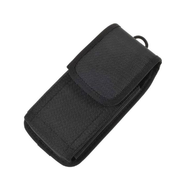 Étui pour Nokia 3310 4G - Housse en Nylon - Noir - Semi-rigide - Fermeture Scratch - Mixte