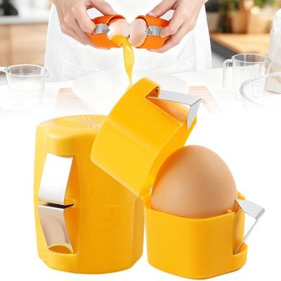 2026 Neuer Eieröffner aus Edelstahl, Roh-Eierschalen-Trenner, Verbesserter Eierschneider