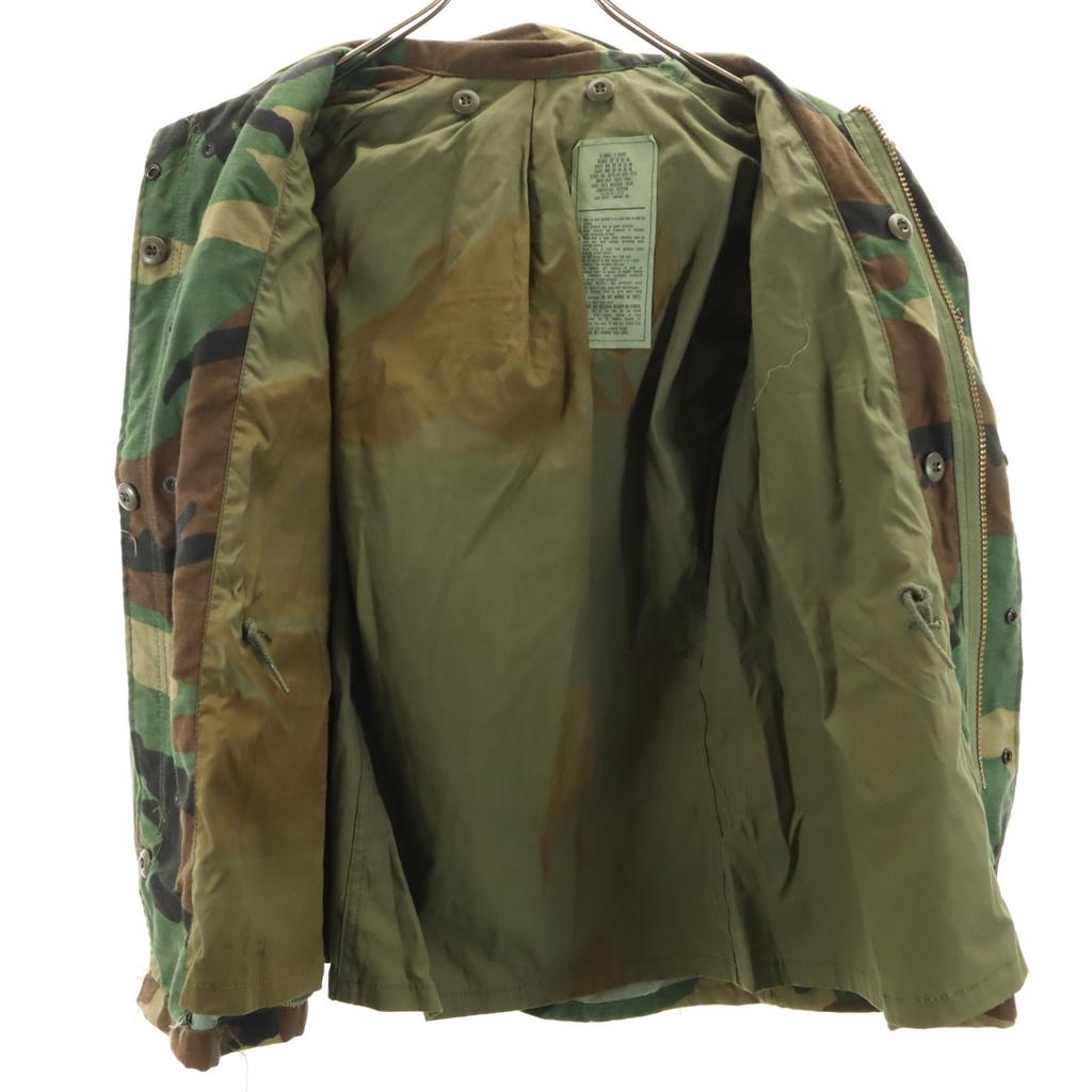 US ARMY 80s Vintage DLA Camouflage Pattern Military Jacket XS Camouflage Men's Used