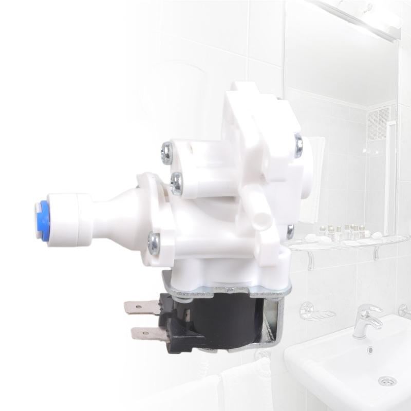 220V/DC12V Intelligent Toilet Pressure Reducing Valve Water Flow Control Valve Electric Solenoid Valve Easy to Use