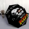 1pc Snoopy KISS Automatic Open Close Umbrella Windproof Canopy, Automatic Open Close Button10194