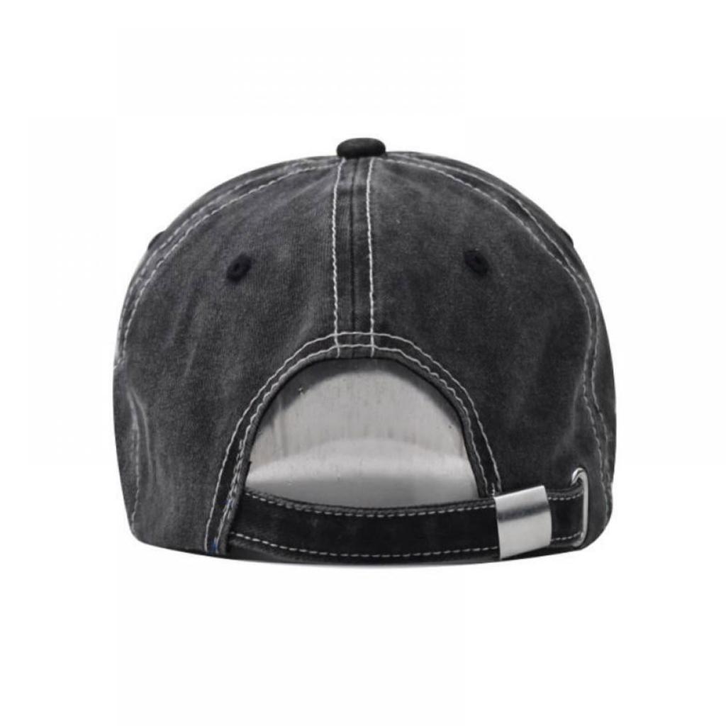 Washed Cotton Vintage American Flag Embroidery Baseball Hat for Women and Wen Fashion Daily Versatile Hip Hop Hat Casquette