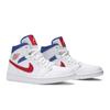 Womens Air Jordan 1 Mid 'USA' (women's sizes) White / University Red / Game Royal Vintage Basketball Shoes BQ6472 164