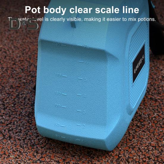 5L/8L Trädgård Elektrisk Spruta Ryggsäcksspruta med Axelrem Teleskopiskt Sprutrör 2 Munstycken Batteridriven Spruta för Gräsmatta Gårdsskötsel