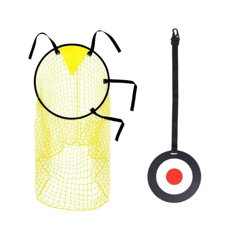 Football Training Targets Football Goal Shootings Targets Disc with Targets Net Sport Goal Soccer Training Equipment