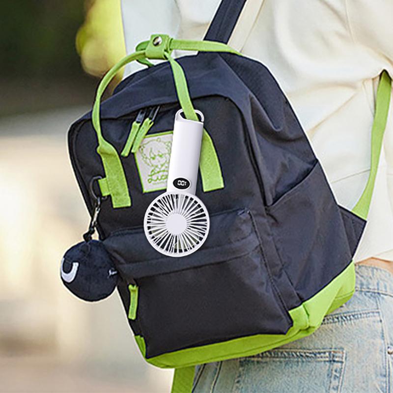 Xiaomi Portable Handheld Small Fan LCD Display with 6-Speed Wind Power Handheld/Vertical Multi-Purpose Small Fan