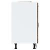 Kitchen Base Cabinet Kalmar Smoked Oak Wood Based Panel