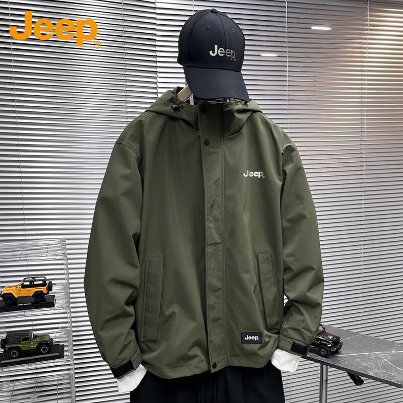 Jeep Men's Autumn/Winter Casual Workwear Jacket