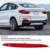 Bumper Warning Reflector Rear Bumper Reflector Safe Driving OE Standard ABS Plastic Professional for F26 X4 SERIES 2014‑2016