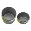 Aluminum Nonstick 1-2L Capacity Gas Cooker Compatible Pot Cover Cookware Lightweight Portable Modern Frying Pans for Camping
