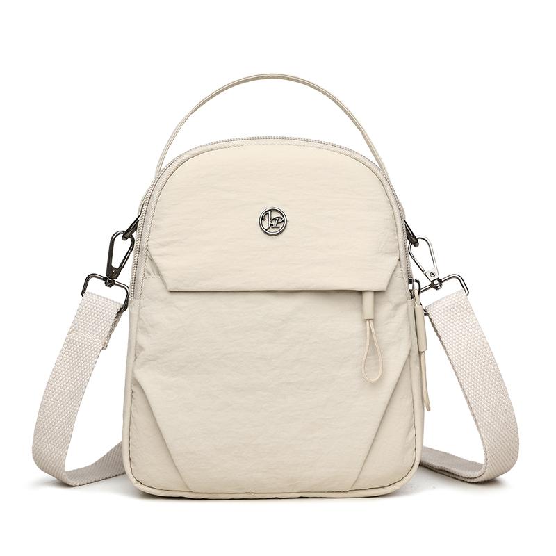 Women's Solid Color Handbag Nylon Shoulder Bag